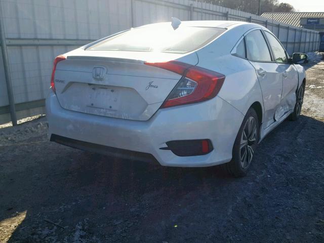 19XFC1F72GE215358 - 2016 HONDA CIVIC EXL WHITE photo 4