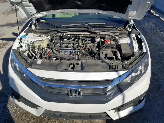 19XFC1F72GE215358 - 2016 HONDA CIVIC EXL WHITE photo 7