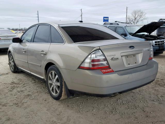 1FAHP24W79G100356 - 2009 FORD TAURUS SEL SILVER photo 3