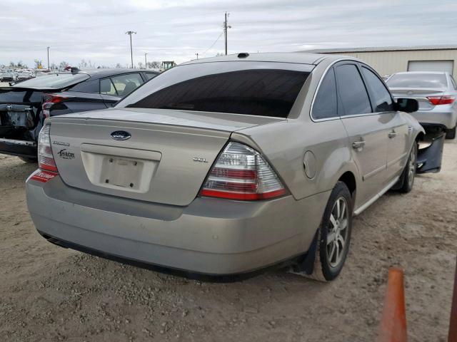 1FAHP24W79G100356 - 2009 FORD TAURUS SEL SILVER photo 4