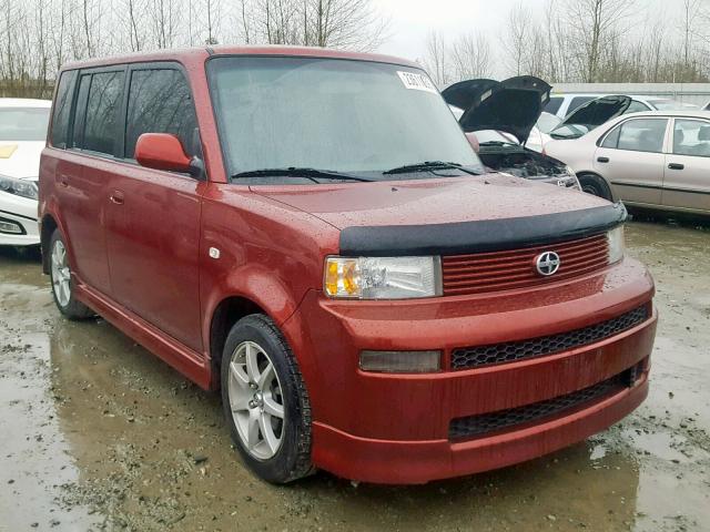 JTLKT334864126385 - 2006 TOYOTA SCION XB Марун фото 1