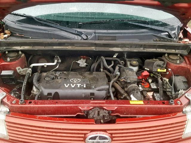 JTLKT334864126385 - 2006 TOYOTA SCION XB Марун фото 7