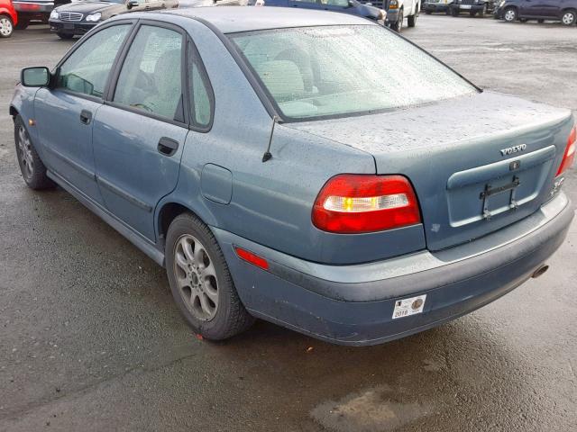 YV1VS29582F808472 - 2002 VOLVO S40 1.9T BLUE photo 3