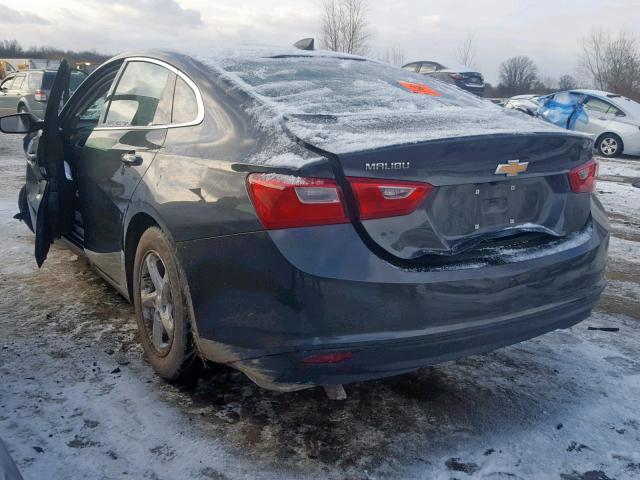 1G1ZB5ST9HF185866 - 2017 CHEVROLET MALIBU LS Grau Foto 3