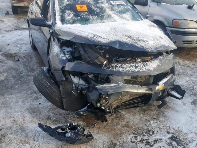 1G1ZB5ST9HF185866 - 2017 CHEVROLET MALIBU LS Grau Foto 9
