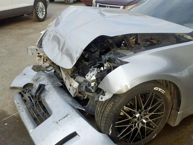 JN1AZ34EX3T018982 - 2003 NISSAN 350Z COUPE SILVER photo 9