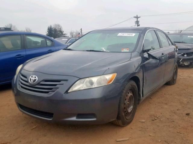 4T1BE46K69U807960 - 2009 TOYOTA CAMRY BASE GRAY photo 2