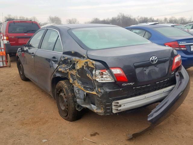 4T1BE46K69U807960 - 2009 TOYOTA CAMRY BASE GRAY photo 3