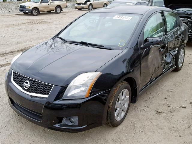 3N1AB6AP4AL678772 - 2010 NISSAN SENTRA 2.0 BLACK photo 2