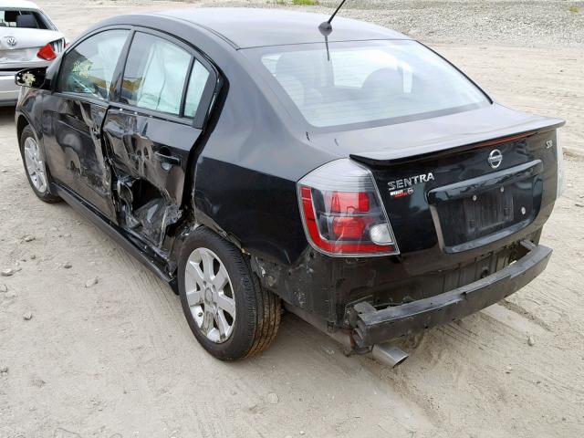 3N1AB6AP4AL678772 - 2010 NISSAN SENTRA 2.0 BLACK photo 3