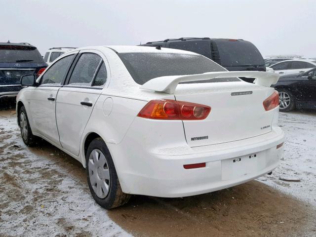 JA3AU16UX9U045296 - 2009 MITSUBISHI LANCER DE WHITE photo 3