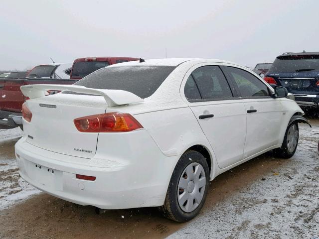 JA3AU16UX9U045296 - 2009 MITSUBISHI LANCER DE WHITE photo 4