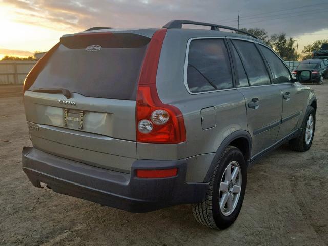 YV4CY592061241435 - 2006 VOLVO XC90 GREEN photo 4