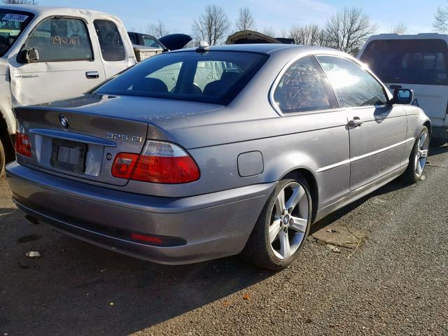 WBABD33414PL04901 - 2004 BMW 325 CI GRAY photo 4