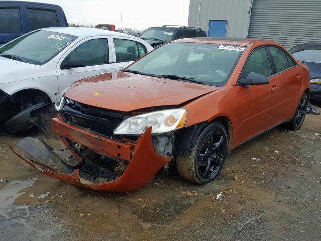 1G2ZH558564170243 - 2006 PONTIAC G6 GT ORANGE photo 2