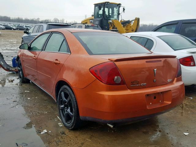 1G2ZH558564170243 - 2006 PONTIAC G6 GT ORANGE photo 3