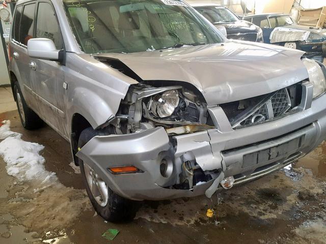 JN8BT08V05W106179 - 2005 NISSAN X-TRAIL XE SILVER photo 9