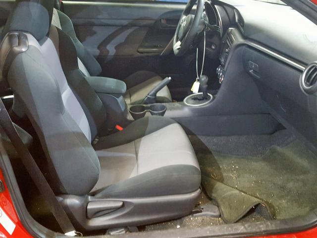 JTKJF5C76F3092871 - 2015 TOYOTA SCION TC წითელი ფოტო 5