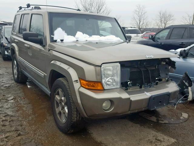 1J8HG58N86C302583 - 2006 JEEP COMMANDER GOLD photo 1