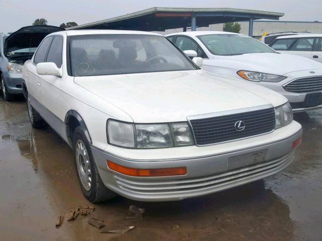 JT8UF11E3N0098821 - 1992 LEXUS LS 400 WHITE photo 1