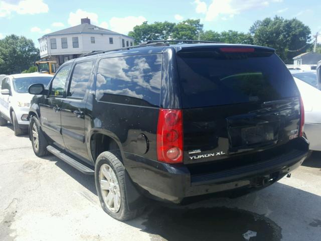 1GKFK16307J198275 - 2007 GMC YUKON XL K BLACK photo 3