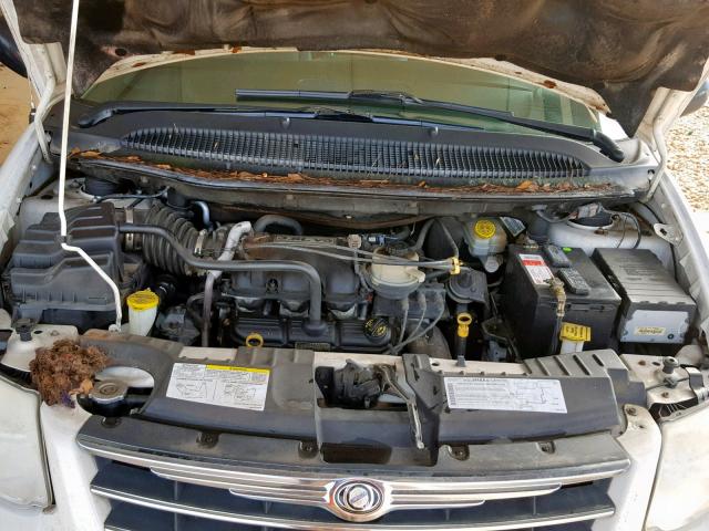 2C8GP54L45R601760 - 2005 CHRYSLER TOWN & COU WHITE photo 7