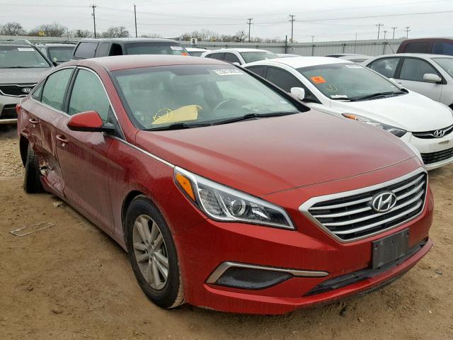 5NPE24AF3GH274039 - 2016 HYUNDAI SONATA SE 红色 照片 1