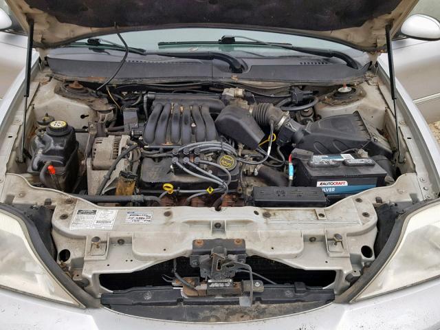 1MEFM53251G639359 - 2001 MERCURY SABLE LS SILVER photo 7