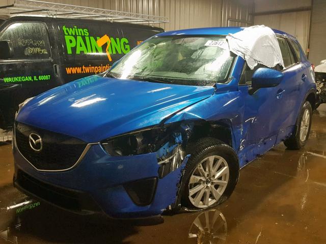 JM3KE2BE9D0147817 - 2013 MAZDA CX-5 SPORT BLUE photo 2