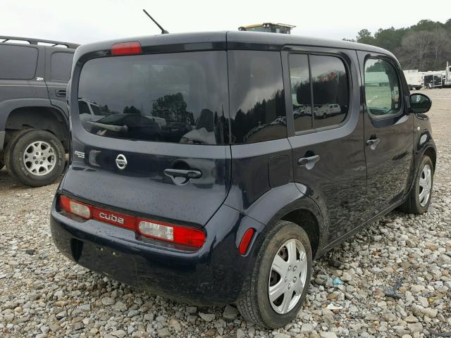 JN8AZ2KR3AT165367 - 2010 NISSAN CUBE BASE BLACK photo 4