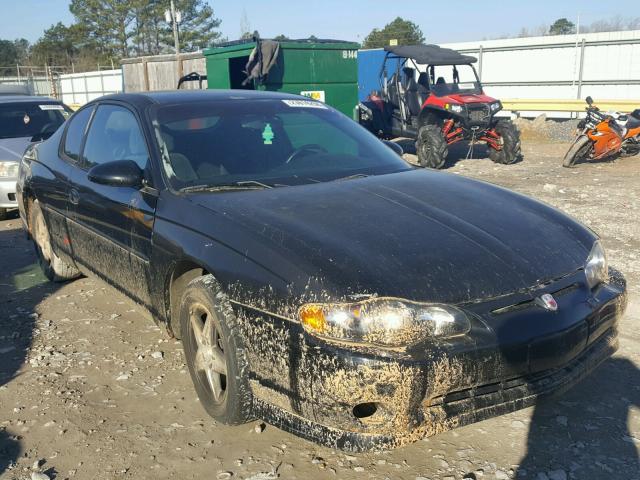 2G1WX15K529141878 - 2002 CHEVROLET MONTE CARL BLACK photo 1