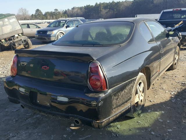 2G1WX15K529141878 - 2002 CHEVROLET MONTE CARL BLACK photo 4