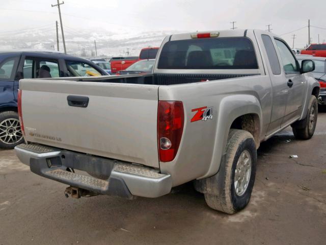 1GCDT196958234684 - 2005 CHEVROLET COLORADO SILVER photo 4