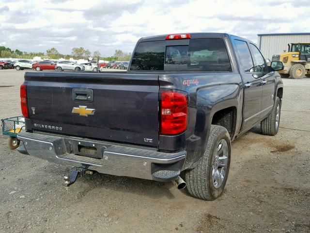 3GCUKSECXEG435816 - 2014 CHEVROLET SILVERADO CHARCOAL photo 4