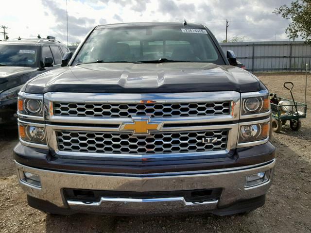 3GCUKSECXEG435816 - 2014 CHEVROLET SILVERADO CHARCOAL photo 9