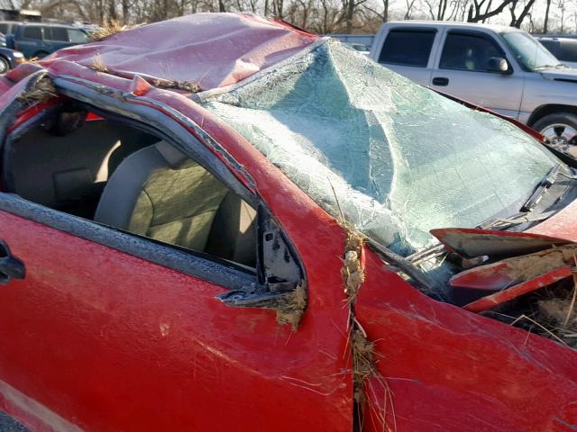 1GCCS148668307292 - 2006 CHEVROLET COLORADO RED photo 9