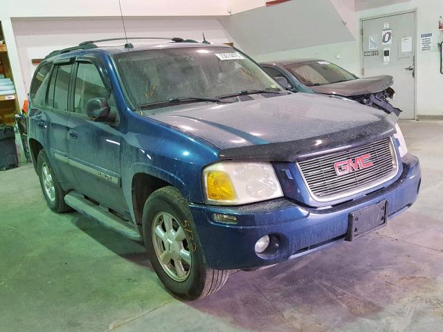 1GKDT13S952195155 - 2005 GMC ENVOY BLUE photo 1