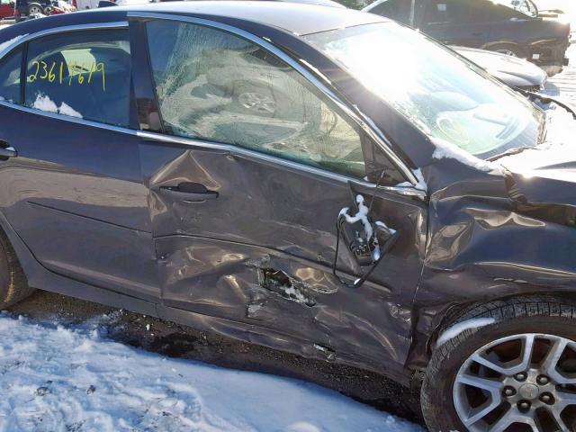 1G11C5SA0DF235654 - 2013 CHEVROLET MALIBU 1LT CHARCOAL photo 9