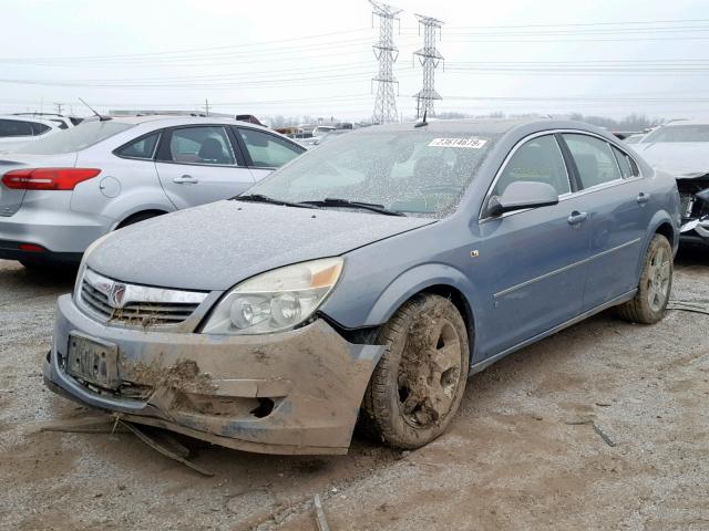 1G8ZS57N57F145097 - 2007 SATURN AURA XE 蓝色 照片 2