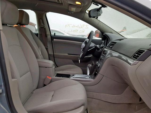1G8ZS57N57F145097 - 2007 SATURN AURA XE 蓝色 照片 5