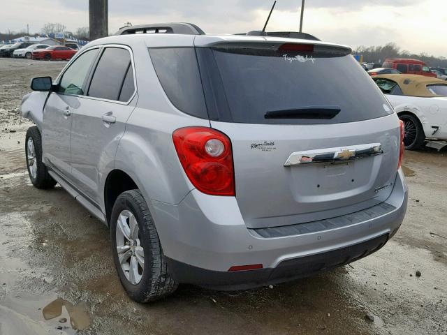 2GNALCEK2F6149380 - 2015 CHEVROLET EQUINOX LT SILVER photo 3