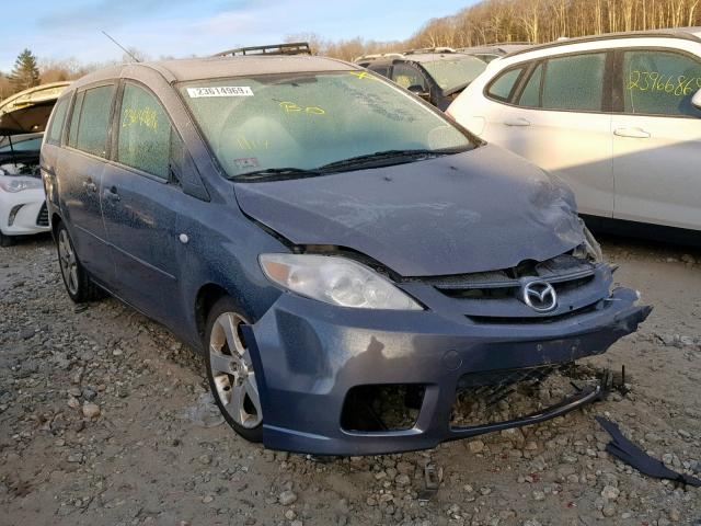 JM1CR29L270158460 - 2007 MAZDA 5 GRAY photo 1