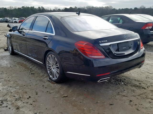 WDDUG8CB3GA236502 - 2016 MERCEDES-BENZ S 550 BLACK photo 3