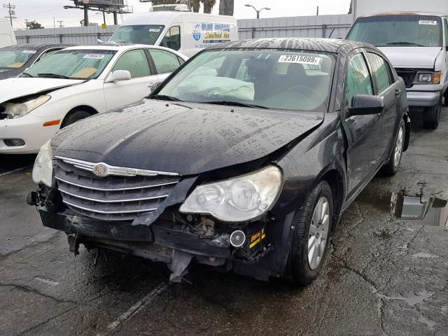 1C3CC4FB3AN213635 - 2010 CHRYSLER SEBRING TO BLACK photo 2