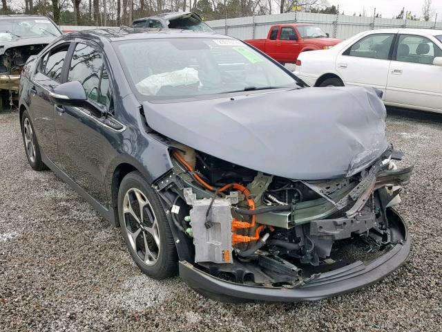 1G1RB6E44DU105762 - 2013 CHEVROLET VOLT GRAY photo 1