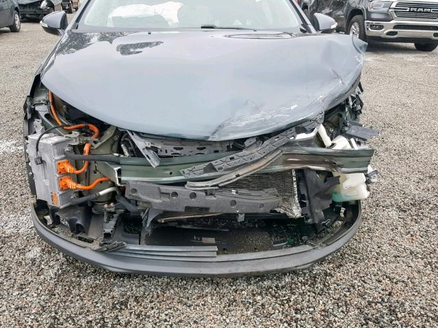 1G1RB6E44DU105762 - 2013 CHEVROLET VOLT GRAY photo 9