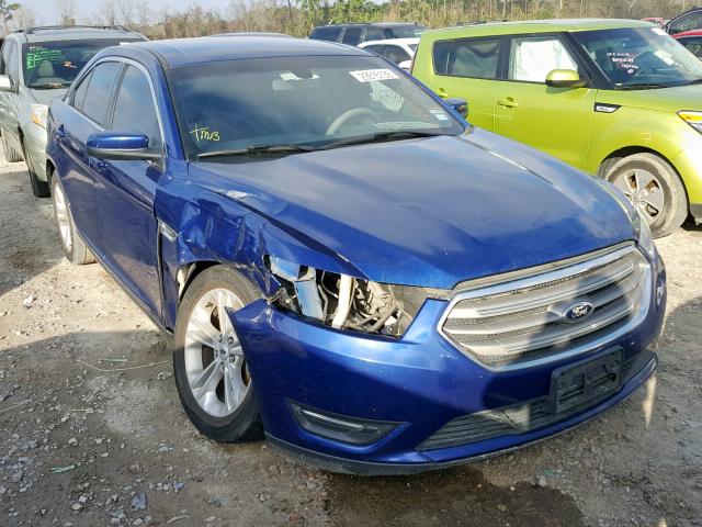 1FAHP2E87DG225043 - 2013 FORD TAURUS SEL BLUE photo 1