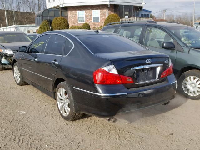 JNKAY01FX8M651347 - 2008 INFINITI M35 BASE BLACK photo 3