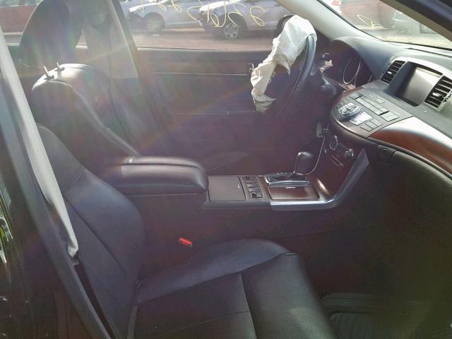 JNKAY01FX8M651347 - 2008 INFINITI M35 BASE BLACK photo 5