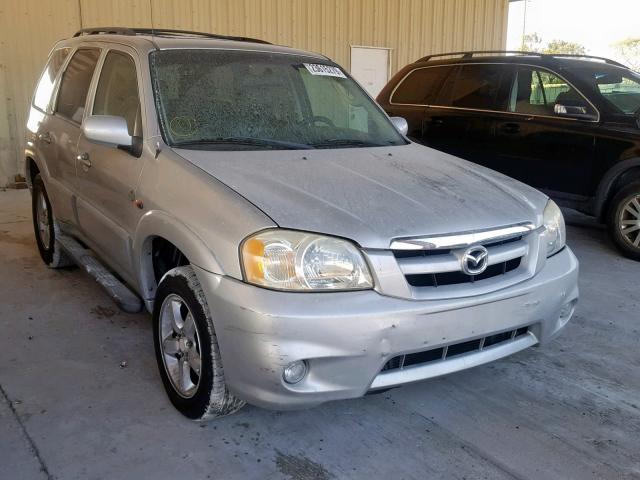 4F2CZ04165KM18239 - 2005 MAZDA TRIBUTE S SILVER photo 1